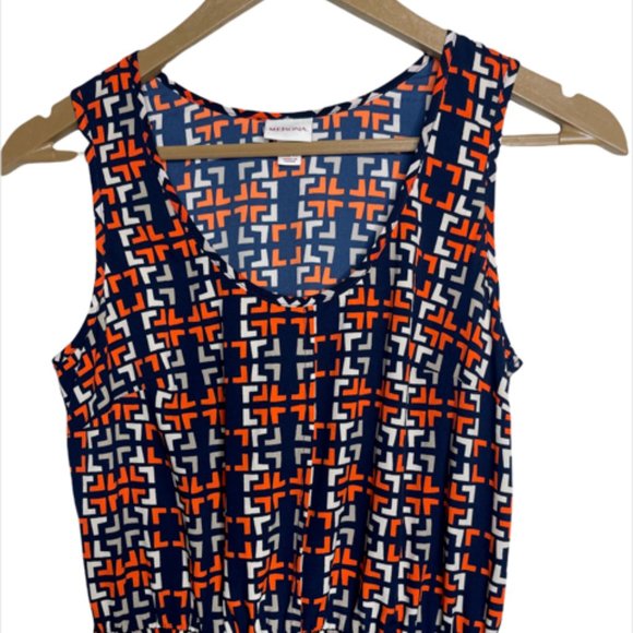 Merona Micro Geo Print Mini Dress with Pockets XS - Picture 4 of 11